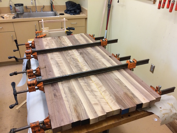 Butcher Block Glue Up